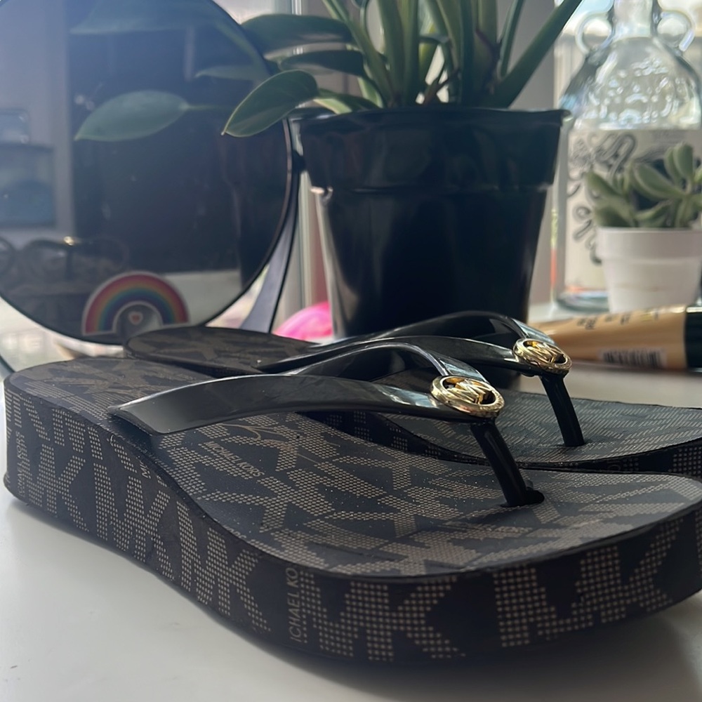 Michael Kors wedge sandals